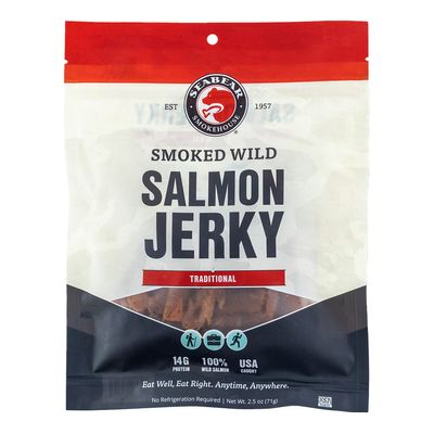 SeaBear - Smoked Wild Salmon Jerky - Traditional - 2.5 oz