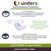 UnderX Xtreme Absorbency Adult Briefs with Tabs - Maximum Absorbency - Heavy-Duty Overnight for Men and Women - Leak-Proof Protection Absorbent Briefs - Comfortable, Latex-Free (Medium) 40 PCS view 3