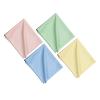 200 Pack Mixed Colors Microfiber Cleaning Cloths (6.75"x5.5") - Cleans Lenses, Glasses, Screens, Cameras, iPad, iPhone, Eyeglasses, Cell Phone (200) view 2