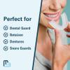 Retainer Cleaner and Soak Container, No-Mess Cleaning Tablets with Universal Denture Bath Case and Strainer, Multipurpose, for Mouth Guard Stains, Odor, and Plaque (92 Tablets + 1 Bath) by M3 view 4
