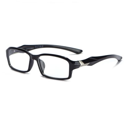 Fashion Sport Reading Glasses for Men, Ultra-Lightweight TR90 Presbyopic Glasses (Color : Black, Size : 1.25+)