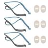Resmed Airfit P10 Headgear Strap, Replacement CPAP Headgear Compatible with Resmed Airfit P10, 3-Pack (Without Mask) view 1