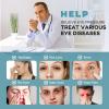 Heated Eye Mask, Warm Eye Compress Mask, USB Electric Eye Heating Pad with Temperature & Timer Control, Dry Eye Mask for Dry Eyes Blepharitis Sinus Migraine Stye MGD Puffiness Gray view 2