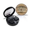 Retro Design Contact Case Personalized Box Travel Kit Portable with Mirror, Tweezers, Remover Tool, Solution Bottle view 2