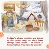 Nyakers Pepparkakor Swedish Ginger Snaps Cookies, Vegan Cookies, Dairy-Free Snacks, Gourmet Cookies, Food Gift for Holidays, Christmas, Thanksgiving - Window Box - 5.3oz (Orange) view 4
