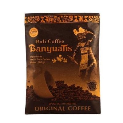BanyuaTis Indonesia Bali Coffee Legong Original Coffee Robusta Powder 200g