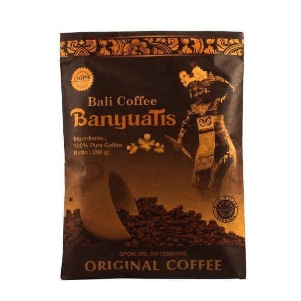 BanyuaTis Indonesia Bali Coffee Legong Original Coffee Robusta Powder 200g