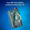 Healvaluefit Insulin Pump Holder 360 Rotatable, Insulin Pump Case with Clip for Medtronic MiniMed 630G 640G 670G 770G, Sturdy and Durable Clip (Green) view 4