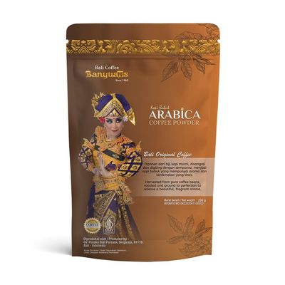 BanyuaTis Indonesia Bali Coffee Arabica Powder Foil 200g
