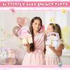 TaoBary 12 Pcs Floral Fairy Treat Boxes Floral Fairy Garden Goodie Party Favor Butterfly Theme Gift Boxes for Girl Birthday Baby Shower Party Supplies view 4