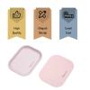 Rolling Tray with Soft PVC Magnetic Lid, Small Size-7"x5.5" Metal Trays with Matte Pink Cover, Premium Dainty Storage & Serving Trays, Organizer Tray (Pink) view 4