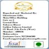 Jaiccha Ghasitaram Christmas Gifts Orange Jute Basket of assortments with Milk Cake view 3