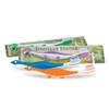 Practicon SmileGoods Y301 Dinosaur Child Toothbrush, Soft Bristle, Individually Packaged Toothbrushes, Assorted Colors Bulk Pack of 72 view 1