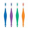 Practicon SmileGoods Y301 Dinosaur Child Toothbrush, Soft Bristle, Individually Packaged Toothbrushes, Assorted Colors Bulk Pack of 72 view 2
