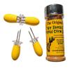 Awshucks Roasted Southwest Corn Seasoning and 2 Pair of Corn Holders view 1