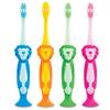 SmileGoods Y224 Child Lion Toothbrush, w/ Suction Cup, Individually Packaged Toothbrushes, Assorted Colors, Bulk Pack of 72 view 2