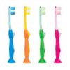 SmileGoods Y224 Child Lion Toothbrush, w/ Suction Cup, Individually Packaged Toothbrushes, Assorted Colors, Bulk Pack of 72 view 3