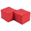 Perfect Stix 3 Ply Red Cocktail Napkins Disposable, Red Beverage Napkins Perfect For Christmas Party, Wedding, Or Every Day Use, 5 x 5 3 Ply Party Napkins, Pack of 100 Red. view 2
