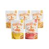 Mission Mighty Me Nutty Puffs All Peanut Variety Pack - Organic Peanut Butter Puffs for Babies + Kids - Pediatrician Developed - USDA Organic - Peanut Butter, Strawberry, Banana Flavor (1.5oz, 5-Pack) view 1
