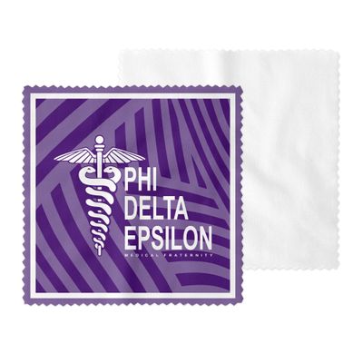 Phi Delta Epsilon Eyeglass Cleaner & Microfiber Cleaning Cloth (Phi Delta Epsilon - 8)
