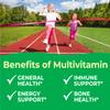 VitaWorks Kids Multivitamin with Iron & Minerals Chewable Tablets - Mixed Fruit Flavor - Vegetarian, GMO-Free, Nut Free - Dietary Supplement - Digestive Support for Children - 120 Chewables", view 4