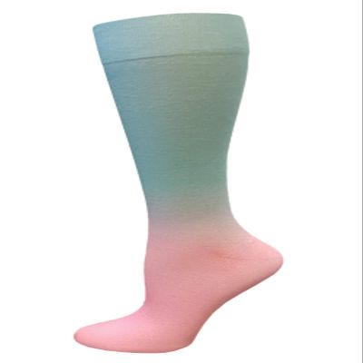 Prestige Medical 12" Soft Comfort Compression Socks, Watermelon Ombr