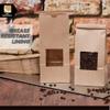 1 Pound Kraft Paper Tin Tie Coffee/Tea Bags With Window - Great for Pastries, Candy, and Bakery Packaging (100) view 3