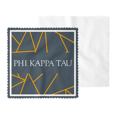 Phi Kappa Tau Eyeglass Cleaner & Microfiber Cleaning Cloth (Phi Kappa Tau - 6)