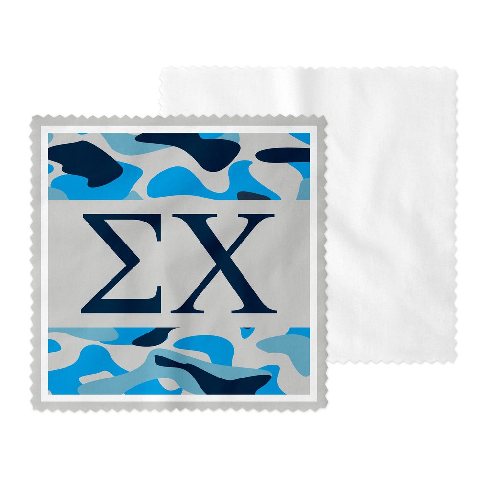 Sigma Chi Eyeglass Cleaner & Microfiber Cleaning Cloth (Sigma Chi - 19)
