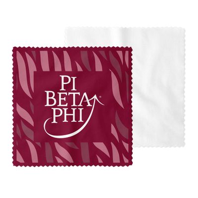 Pi Beta Phi Sorority Eyeglass Cleaner & Microfiber Cleaning Cloth (Pi Beta Phi #7)