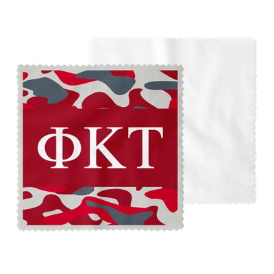 Phi Kappa Tau Eyeglass Cleaner & Microfiber Cleaning Cloth (Phi Kappa Tau - 7)