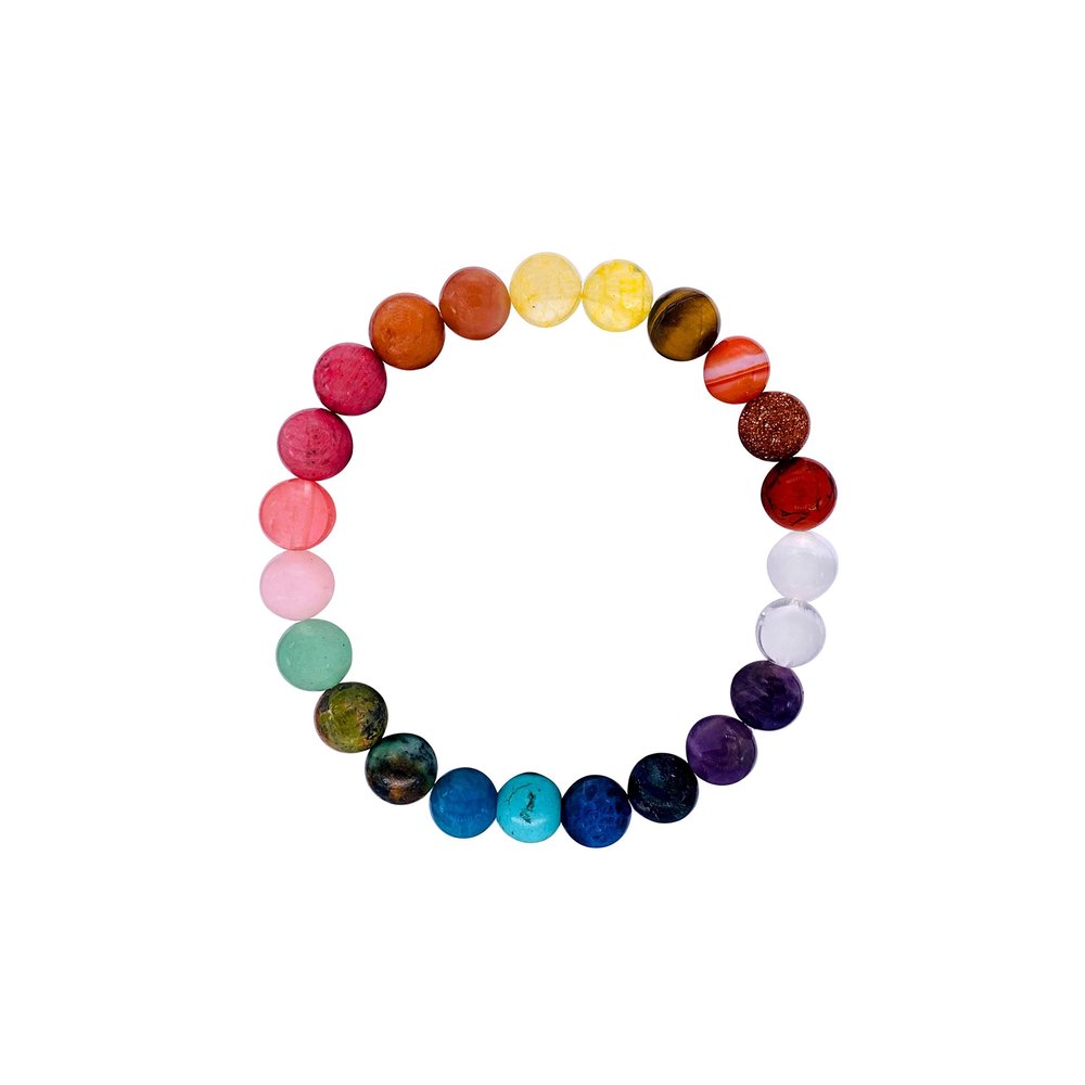 12 Zodiac Signs Bracelet, Healing Crystal Chakra Bracelet, 8mm beads Constellations Bracelet, Stress Worry Relief Meditation Protection Yoga Bracelet