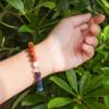 12 Zodiac Signs Bracelet, Healing Crystal Chakra Bracelet, 8mm beads Constellations Bracelet, Stress Worry Relief Meditation Protection Yoga Bracelet view 4