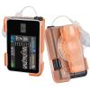 Healvaluefit Tslim x2 Pump Case with 360 Rotatable Clip, Tandem Tslim x2 Pump Accessories, Friendly to Screen Protector, Compatible with t:Slim, t:Slim G4 (Orange) view 1