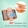 Healvaluefit Tslim x2 Pump Case with 360 Rotatable Clip, Tandem Tslim x2 Pump Accessories, Friendly to Screen Protector, Compatible with t:Slim, t:Slim G4 (Orange) view 4