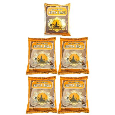 Setia Bali Coffee Plastic Bag Powder Kopi Bubuk Medium Roast 200g x 4 + 80g x 1