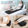 COMFIER Full Body Massage Mat with Heat & Vibration - 10 Motors, App Control, Movable Shiatsu Neck Pillow & 4 Heating Pads for Neck, Shoulders, Back, Black view 4