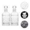 200ml Glass Aromatherapy Bottle Empty Diffuser Aroma Storage Jar for Room Decoration view 3