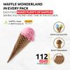 OLDSOUL Professional Cone Waffle Mix | 5 Lbs | Chocolate Flavor | Batter Mix | 112 Cone Waffles (5 Lbs, Traditional) view 2