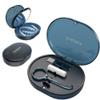 LONGMON 2 Pack Blue New Double-layer Aligner Case with Belt Chewing,Removal Tool,Cleaning Brush,Built in Mirror Orthodontic Case view 1