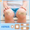 400 Pcs Bandages Bulk Various Sizes Food Service Waterproof Adhesive Bandages Sterile Processing Non Stick Strips Pad for First Aid & Wound Care Protection(4 Styles) view 4