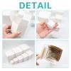 KeaJuidy Nesting Gift Boxes Prank Gift Box Surprise Birthday Box White Small Square Paper Boxes Box Inside A Box Gift Set Gift for Christmas Birthday Wedding 8 Nesting Cartons (1.2-4 Inch) view 4