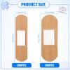400 Pcs Bandages Bulk Various Sizes Food Service Waterproof Adhesive Bandages Sterile Processing Non Stick Strips Pad for First Aid & Wound Care Protection(2 Styles) view 2