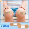 400 Pcs Bandages Bulk Various Sizes Food Service Waterproof Adhesive Bandages Sterile Processing Non Stick Strips Pad for First Aid & Wound Care Protection(2 Styles) view 4