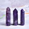 1PCNatural Amethyst Point Crystal Healing Energy Stone Natural Quartz Home Decor Reiki Polished Crafts Stone,Amethyst,61-70mm view 4