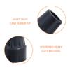 3/4 Inch Cane Tips Kotiorname Heavy Duty Cane Rubber Tips Replacement (4 Pack, Black) view 3