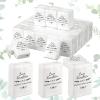 50 Pack Happy Tears Tissues Packs for Wedding Bulk Facial Tissues Items for Guests Welcome Bags Pocket Paper 3 Ply Individual Mini Travel Tissue Packs for Wedding Graduation Party Ceremony(Classic) view 1