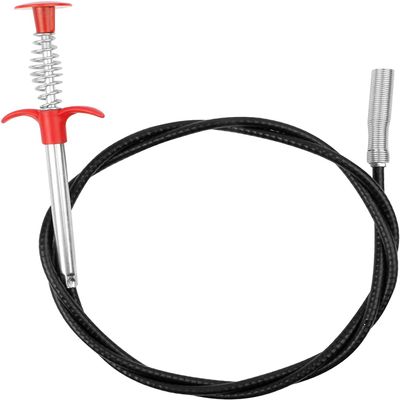 62"Drain Clog Remover Tool, Drain Cleaner Flexible Grabber Claw Reacher Tool with 4 Claws Bendable Hose Pick Up Reaching Assist Tool for Litter Pick, Home and Kitchen Sink, Drains, Toilet