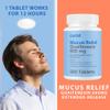 Curist Guaifenesin 600 mg Extended Release Tablets (300 Dye-Free Tablets) - Expectorant Mucus Relief, Generic Guaifenesin 600 mg, (Bulk Pack) view 2