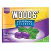 Woods Peppermint Lozenges Strong - Blackcurrant, 4 Sachets (@ 6 Lozenges) view 1